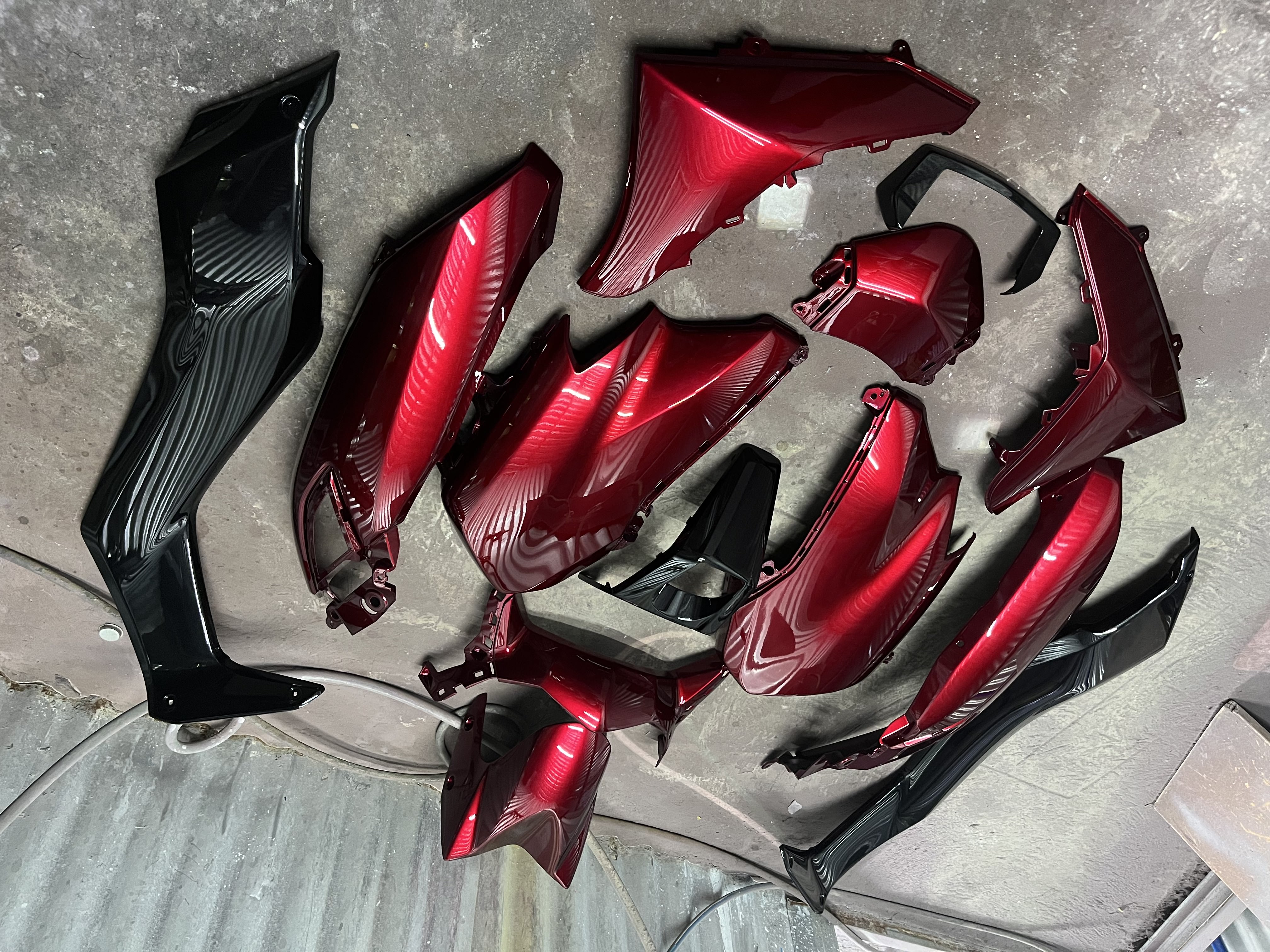 Bright Red Repaint