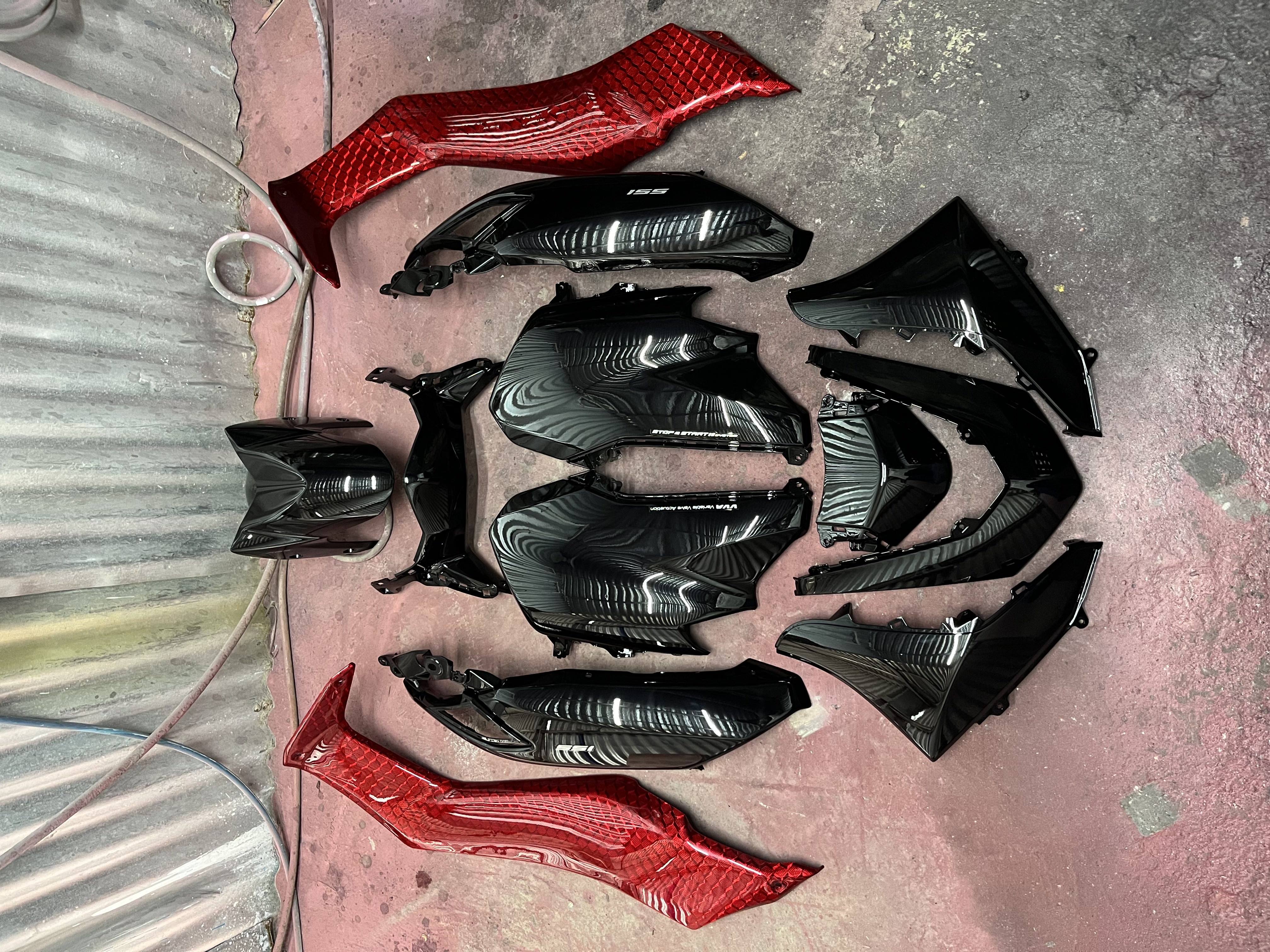 Red Black Repaint