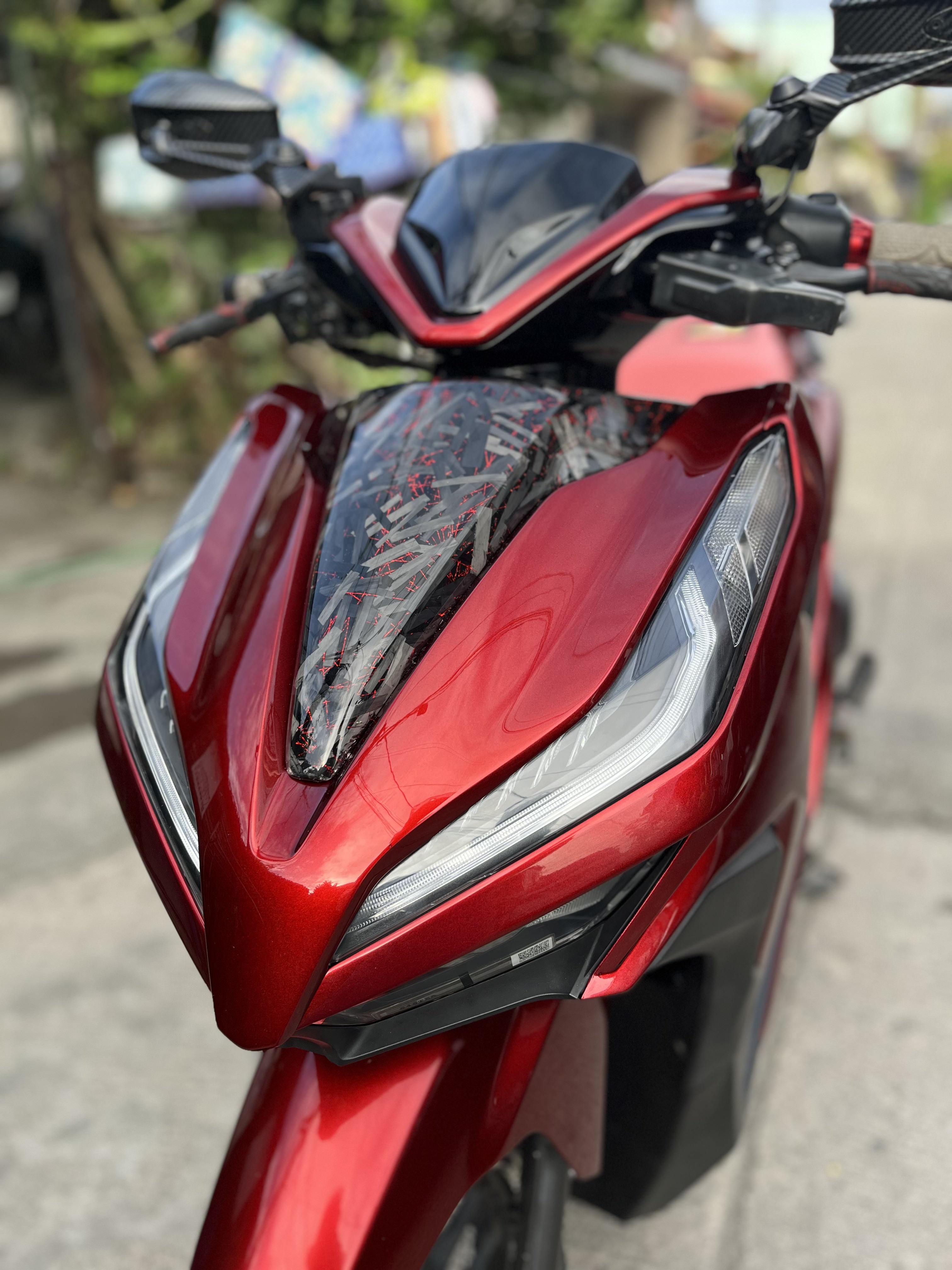 Red Bike Repaint