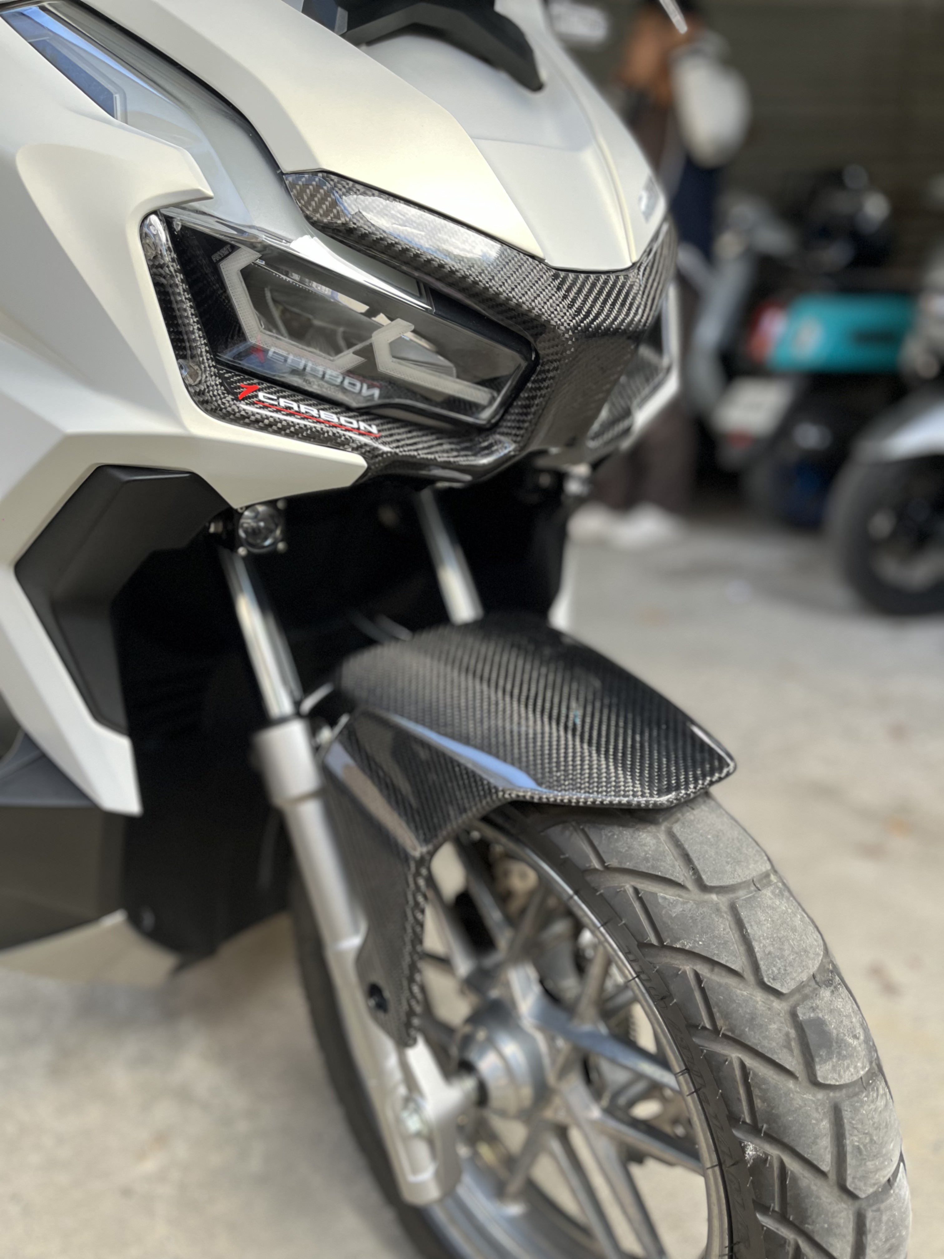 Gloss Carbon Front Panel